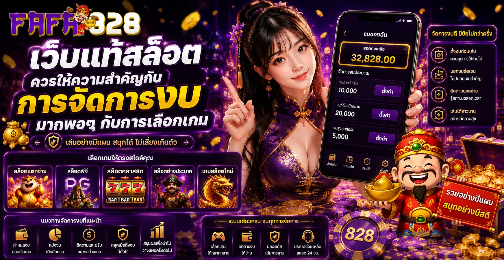 เว็บแท้สล็อต ควรให้ความสำคัญกับการจัดการงบมากพอ ๆ กับการเลือกเกม